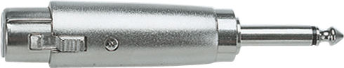 Electrovision Convertor 6.3mm masculin în XLR feminin Argintiu 1buc F346P