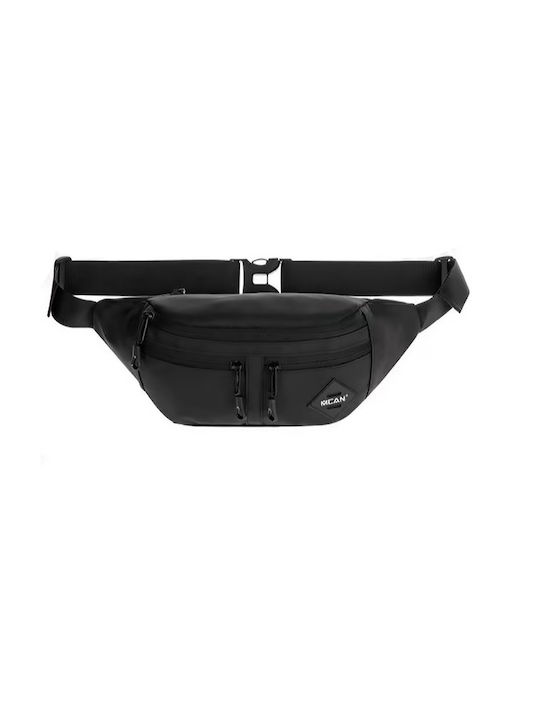 Mcan Herren Bum Bag Taille Schwarz