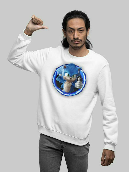 Sonic sweatshirt - WHITE