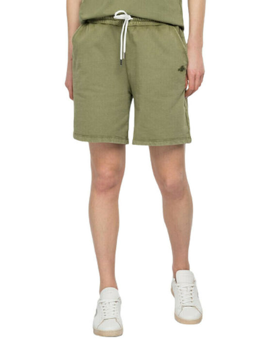 Replay Women's Sporty Bermuda Shorts Khaki