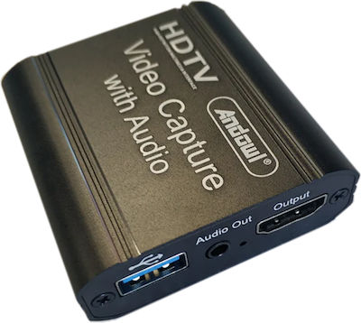 Andowl Q-HD485 Captură video pentru Laptop / PC și conexiune HDMI / USB-A