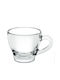 Borgonovo Ischia 01.55033 Glass Espresso Cup Set 80ml Transparent 6pcs