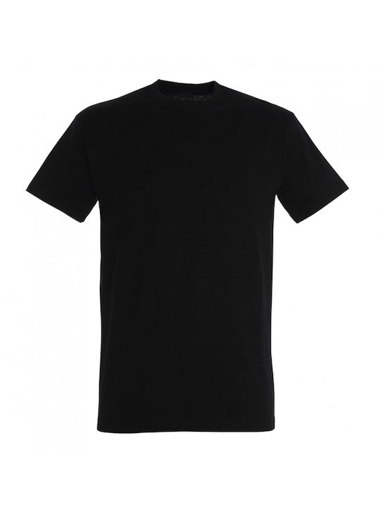 Kids Moda Men's Short Sleeve T-shirt Black