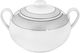 Oriana Ferelli Porcelain Soup Tureen White 3000ml