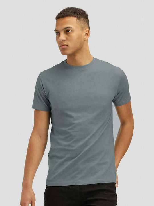 Marcus T-shirt Bărbătesc cu Mânecă Scurtă Gri
