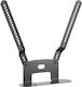 Crystal Audio Wall Mounted Speaker Stand 1 Piece in Black for Sonos Beam