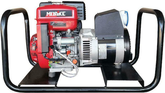Miyake BK90K+6KVA/T Τριφασική Γεννήτρια Βενζίνης Τετράχρονη με Χειροκίνητη Μίζα και Μέγιστη Ισχύ 6kVA