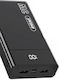 Andowl Q-CD666 Power Bank 30000mAh Μαύρο
