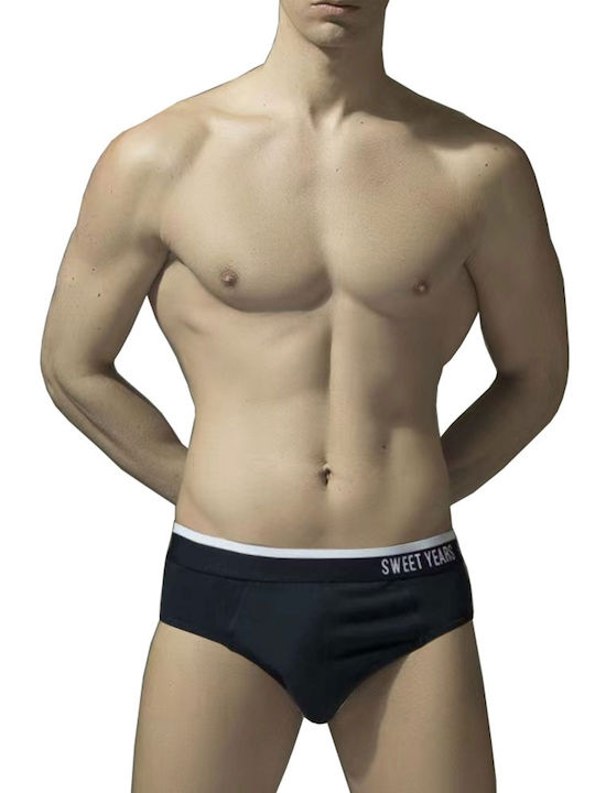 Uomo Men's Brief Black