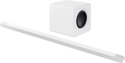 Samsung HW-S801B Soundbar 330W 3.1.2 с Безжичен субуфер и Remote control Бял