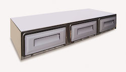 Lappas Συρτάρι Καφέ Τριπλό Π120xΒ55xΥ20cm Lappas Συρτάρι Καφέ Τριπλό Π120xΒ55xΥ20cm