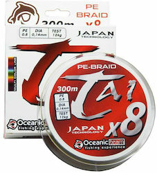 Oceanic Tai 8Braid Fischereifaden 300m / 0.28mm