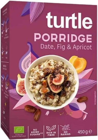 Turtle Better Breakfast Porridge Βρώμης Date Date, Fig & Apricot 450gr