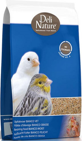 Deli Nature Αυγοτροφή για Καναρίνια Λευκή 1kg