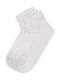 ME-WE B Solid Color Socks White 3Pack