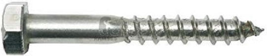 Trainer Schraube Sechskant Inox DIN 751 mit Durchmesser M12 und Länge 130mm 10Stück
