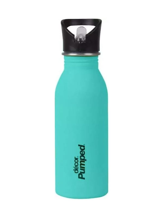 Ecolife Decor Ανοξείδωτο Παγούρι 500ml Τιρκουάζ