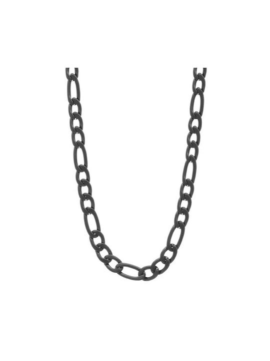 Visetti Chain Neck made of Steel Thick Thickness 6mm and Length 60cm