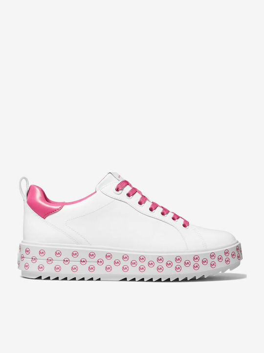 Emmett Logo Charm Adidași Pentru Femei Albi