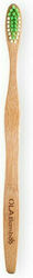 Ola Bamboo Toothbrush Adult Четка за зъби Soft Beige / Green