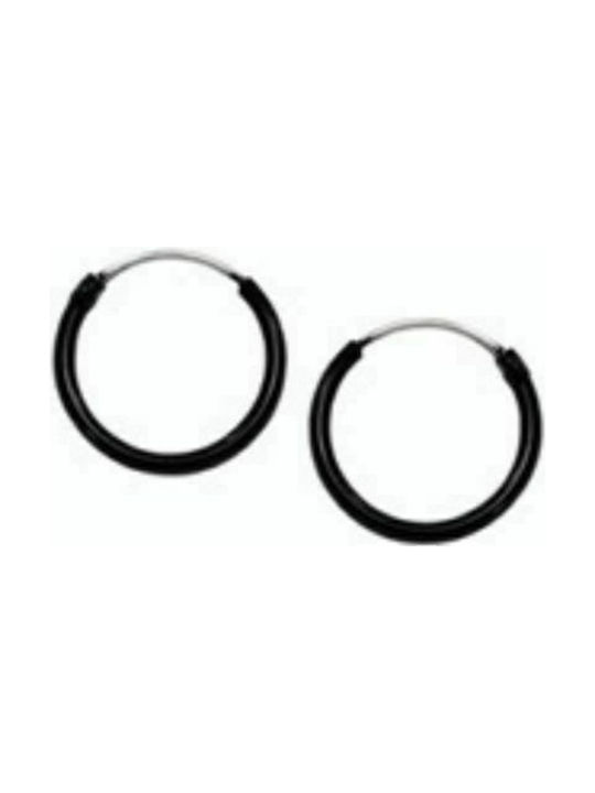 Silver 925 hoops earrings 14mm