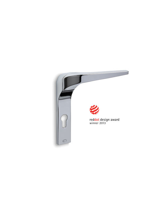 Convex Lever Middle Door with Plate 2055 2055HA...