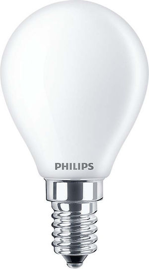 Philips LED Bulb 6.5W 80mm for Socket E14 Warm White 806lm
