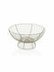 Versa Fruit Bowl Metallic Gold 33x33x17cm