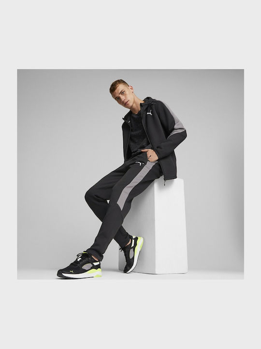 PUMA Evostripe Παντελόνι Φόρμας με Λάστιχο Μαύρο