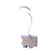 LED Kinder Schreibtischlampe Nilpferd Lila 13x9x32εκ.