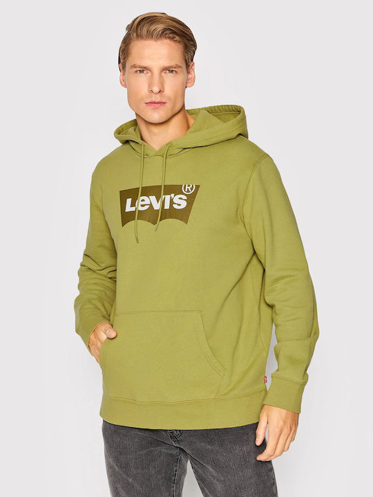 Levi's Graphic Hanorac cu Glugă Kaki