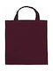 Jassz Βαμβακερή Τσάντα για Ψώνια Claret
