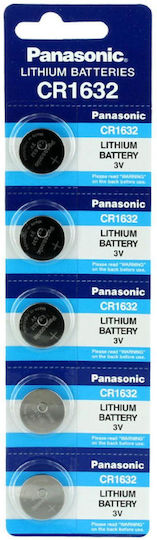 Panasonic Lithium Батерия За часовници CR1632 3V 1бр