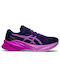 ASICS Novablast 3 Femei Pantofi sport Alergare Albastru De Scufundare / Lavender Glow