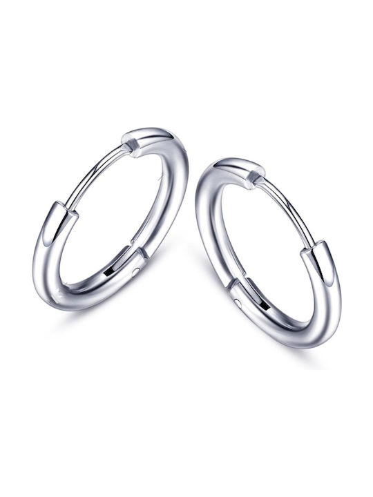 Earrings Hoops made of Steel