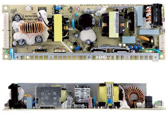 Mean Well Power Supply for CCTV Systems 150W/12V/12.5A PFC PCB LPP-150-12 Lpp-150-12