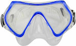 TnS Μάσκα Θαλάσσης με Αναπνευστήρα Παιδική σε Μπλε χρώμα