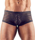 Svenjoyment Underwear Ανδρικό Sexy Boxer Semi-Transparent Pants Black