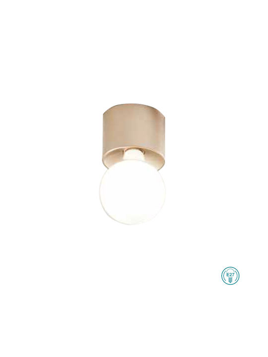 Ondaluce Single Spot with Socket E27 in Gold Color
