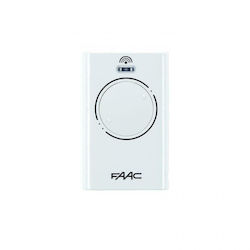 Faac XT 2 White Garage Door Remote Control Rolling Code Cloning 0807