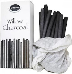 Coates English Willow Κάρβουνο Ζωγραφικής 50τμχ