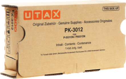 Utax PK-3012 Original Toner Laser Printer Black 25000 Pages (1T02T60UT0)