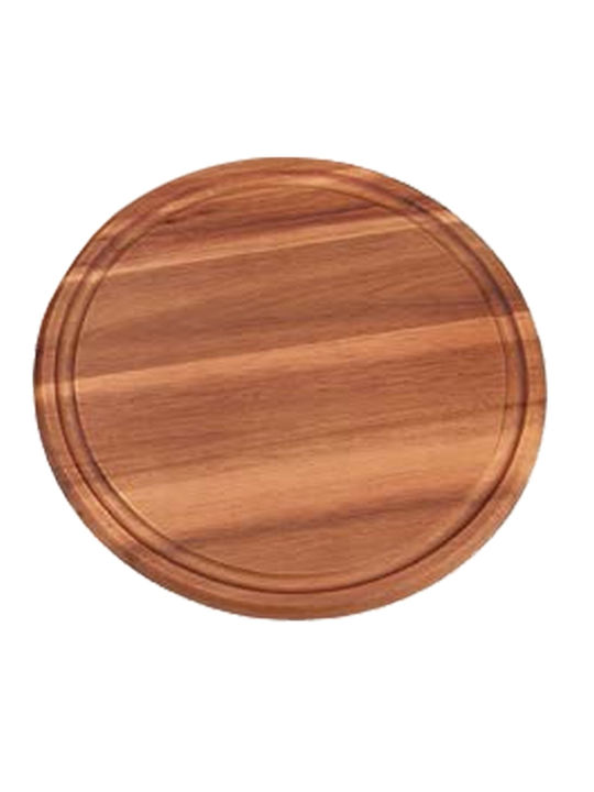 Bisetti Pizza-Servierplatte Hölzernes 30x30cm 1Stück