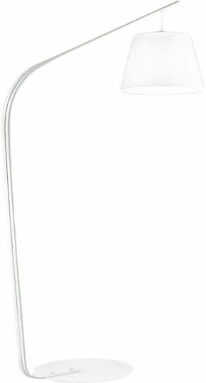 Ondaluce Liana Lampa de podea Î192xL50cm. cu Soclu pentru Bec E27 Alb