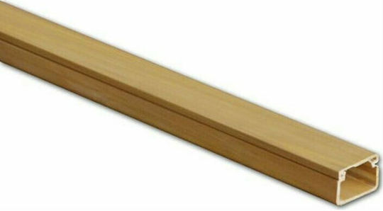 Viokar Cable Channel with Sticker made of Plastic 20x13mm Beige Set of 2pcs 2m