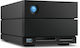 Lacie 2big Dock Thunderbolt 3 / USB 3.1 Extern HDD 32TB Multi-Bay Negru