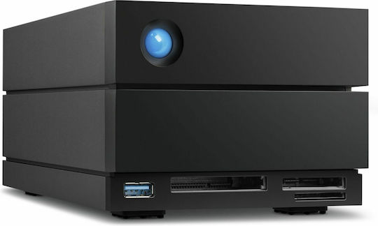 Lacie 2big Dock Thunderbolt 3 / USB 3.1 External Multi-Bay HDD 16TB Black