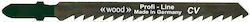Bormann Pro BHT6004 Wood Jig Saw Blades 5 Pieces