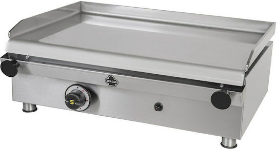 Sergas P60 Commercial Flat Top LPG Griddle with Flat Plate 6kW 60x45.5x23cm