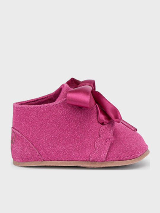 Mayoral Baby Booties Fuchsia desert